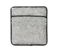 Micro Hottie Hot Water Bottle Lambs Wool Grey