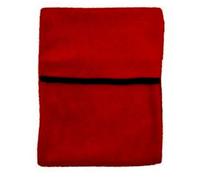 Micro Hottie Hot Water Bottle Red Micro Fleece