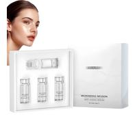 Micro Infu/sion Facial System,Micro Infu/sion Kit,Gl/ov Beauty Micro Infus/ion Anting-Aging Serum Set,Se/rum Beauty Kit for Repair Skin,Gl/ov Mi/cro Infu/sion System Reduces Wrinkles(3*Serum+Roller)