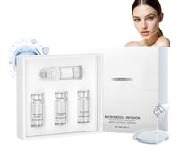 Micro Infusion Facial Serum Set, Microneedling Serum with Hyaluronic Acid & Collagen - Anti-Aging Face Serum for Wrinkles, Hydration & Firming - Skincare Set for Women with Micro Needling Roller