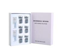 Micro Infusion Facial System, Hyaluronic Acid Microneedling Serum Set, Micro Needling Kit with Serum for Glowing Skin, Reduces Wrinkles, Rejuvenates Skin, Enhances Elasticity, Deep Hydration(2+6)