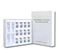 Micro Infusion System for Face, 0.05mm Stamp Micro Needling Kit for Skin Care at Home, Reducing Facial Wrinkles, Deep Hydration, Brightening & Firming Skin (Facial Serum Set (12 Pcs))