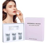 Micro Infusion System Set, Microneedling Serum Micro Needling Set, Hydrating & Plumping Glow Skincare for Face, Anti-Ageing & Smooth Wrinkle Face Serum for All Skin Types