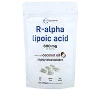 Micro Ingredients, R-Alpha Lipoic Acid, 120 Softgels (200 mg per Softgel)