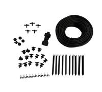 MICRO IRRIGATION DRIP WATERING AUTOMATIC TAP GARDEN PLANT GREENHOUSE WATER SYSTEM KIT EQUIPMENT FOR PLANTS 47PC KIT 20 Metres