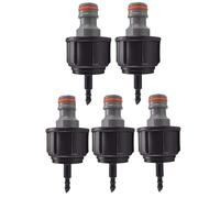 Micro Irrigation Pipe Connector Adaptor to Link A Garden Hose with Universal Cick Fitting to A Watering System (5)