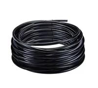 Micro Irrigation Tube, 10M Drip Irrigation Line I.D 4mm/O.D 7mm Watering Tubing Hose Garden Irrigation Supply Pipe for Garden Lawn Automatic Irrigation System