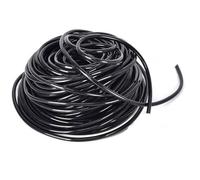 Micro Irrigation Tube,Drip Irrigation Line, Watering Tubing Hose, I.D 4mm/O.D 7mm Black Supply Pipe for Garden Irrigation System(50m)