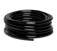 Micro Irrigation Tube, Micro Irrigation Tube Drip Line Watering Hose ID 8mm OD 12mm Black 10-20M Garden(15M)