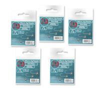 Micro Jig Heads size 4 1-6g LRF Perch Soft Lure Drop Shot Fishing Set (VA10. 6pcs size 4-5g Micro Jig Heads Big Fish)