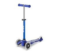 Micro Kickboard | Mini LED Kids Scooter for Ages 2-5 | Children up to 110 lbs | 3 Wheel Lean-to-Steer Design | Adjustable T Bar | Smooth Ride, Motion Activated PU LED Wheels | Swiss Design