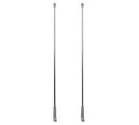 Micro Lab Sampling Reagent Spoon, 2PCS 25cm Lab Spoon Spatula Metal Laboratory 2 In 1 Double Head Mixing Spatula For Powders, Gel Cap, Lab Supplies