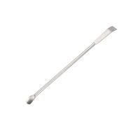 Micro Lab Sampling Reagent Spoon 304 Stainless Steel 2 in 1 Double Head Laboratory Mixing Spatula 125mm 2Pcs