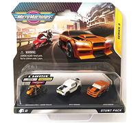 Micro Machines Series 3 Starter Pack Stunt Pack #10 - Race Cycle, Hognose & Condor
