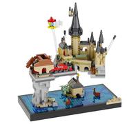 Micro Magic Castle Building Blocks Model Set, 1256 PCS Mini Magic Castle Building Kits, Creative Harry Tower Architecture Bricks Toys, Gifts for Kids and Adults