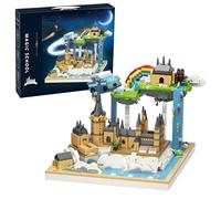 Micro Magic Castle Building Blocks Model Set, 3088 PCS Mini Magic Castle Building Kits, Creative Harry Tower Architecture Bricks Toys, Gifts for Kids and Adults