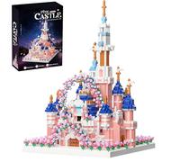 Micro Magic Castle Building Blocks Set, 3075 PCS Dream Castle Flower Mini Micro Building Kit, Creative Palace Achitecture Bricks Model Toys, Gifts for Adults and Women
