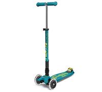 Micro, Maxi Micro Deluxe Foldable LED, 3-Wheel Kids Scooter, Ages 5-12