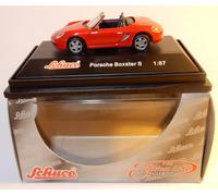 Micro Metal Die Cast Schuco Ho 1/87 Porsche Boxster S Red #25166 In Box