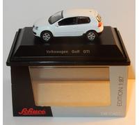 Micro Metal Die Cast Schuco HO 1/87 VW Volkswagen Golf GTI V White Box #25164