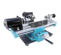 Micro Metal Lathe, Mini Variable Speed Milling Machine, High Precision Bench Drill for DIY Wood Beads and Mini Parts Processing, 7000 RPM