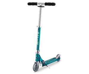 Micro, Micro Sprite, 2-Wheel Foldable Aluminum Kids Scooter | Compact & Foldable, Lightweight, Adjustable Foldable T-Bar, Lightweight, Smooth-Ride PU Wheels, Rear Brake, Swiss-Engineered