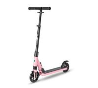 Micro Scooters | Micro Sprite Children's Scooter | Handlebar Adjustable | Front Suspension | Foldable | Boys & Girls | 8yrs+ | Pink