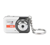 Micro Mini Camera, Small Toy Camera with Keychains, Video Taking Pictures, Exquisite Personality Fashion Thumb Camera, Best Kids (Silver Gray)