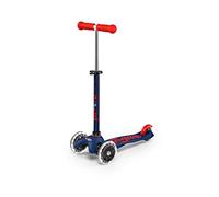 Micro, Mini Micro Deluxe LED, 3-Wheel Kids Scooter, Ages 2-5 | Lean-To-Steer Design, Adjustable T-Bar Grows with the Child, Lightweight, Motion-Activated LED PU Wheels, Swiss-Engineered