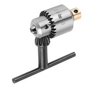 Micro Mini Taper Drill Chuck with Chuck Key ,Mini Wood Lathe Machine JTO Taper Mounted Drill Chuck and Wrench with Chuck Key for Lathe Electric Drill 0.3-4mm