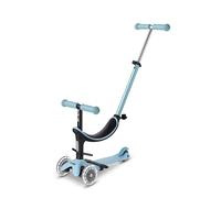 Micro Scooters | Mini Micro 2 Grow LED 4in1 Toddler's Trike | Handlebar Adjustable | Lightweight | 1-6yrs | Boys & Girls | Blue