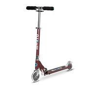 Micro Mobility Micro Scooter for Children from 5 Years Aluminium Red LED Wheels Autumn Red SA0209