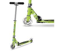 Micro Mobility Sprite SA0224 LED City Scooter Aluminium in Colour Chartreuse Handlebar Height Adjustable