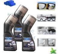 Micro-Molecular Anti-Fog Coating Agent Wiper, Magic Gem Coating Glass, Magic Gem Anti-Fog Coating, Car Anti-Fog Agent with Applicator, Car Defogging for Car Windshield, Windows (3Pcs)