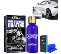 Micro-Molecule Crystal Coating Restoration Care Agent, Scratch Repair Auto Ceramics Coating for Car, 3 in 1 Cleaning Decontamination & Waterproof Dustproof & Scratch Repair (1Pcs)
