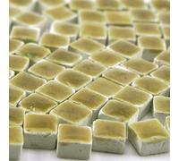 Micro Mosaic Tiles 3/16inch 5x5mm, 1000 pcs, Honey, WC06