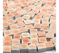 Micro Mosaic Tiles 3/16inch 5x5mm, 1000 pcs, Light Pink, WR04