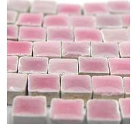 Micro Mosaic Tiles 3/16inch 5x5mm, 1000 pcs, Purple red, WV02