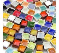 Micro Mosaic tiles 3/16inch 5x5mm, 1000 pcs, Random mix, MXAL