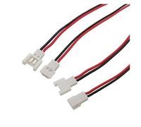 Micro MX 2.0mm Male Female Wire Cable Connector Pin Aerial Docking JST PH Plug Socket Battery Charging Cables 15CM 26AWG(10Pcs Male)