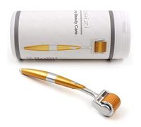 Micro Needle Titanium Derma Roller for Face Body Skin Care, Helps for Men's Beard Growth, Reduce Hair loss (1.0mm)