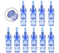 Micro Needles Cartridges For Dr.Pen Ultima A1 Microneedling Pen, Tips For Electric Auto Stamp Derma Pen,12Pin/36Pin &Nano Needles Cartridges (12 Pin Needles, 10 Pcs)
