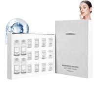 Micro Needling Infusion System for Face, Micro Infusion Kit, Anti-Aging Serum, Hyaluronic Acid Microneedling Serum, Microneedling Roller Kit for Face, Neck & Lip, Wrinkle Filler, Hydrating, Firming
