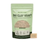 Micro-Pak Dri Clay Kraft, Highest Moisture Absorption Desiccant Packs, Silica Gel Packets Alternative, Food Safe Bentonite Clay, Desiccant Packs for Storage, Moisture Absorbers for Closet, 2gx100pcs