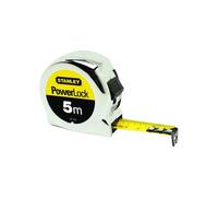 Micro Powerlock Tape Measure 3 m - STANLEY - Chrome ABS Case
