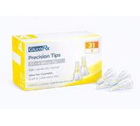 Micro Precision Applicator 100 Tips Size 31 Length 4 - Fine Cosmetic Dispensing Tips - Ideal for Serums, Beauty Products & Precision Liquid Application - Individually Packaged