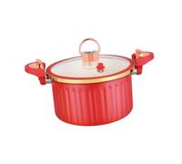 Micro Pressure Pot Slow Cooker 8L with Lid and Handle Easy Clean Heat Resistant Soup Stew for Rice Noodles