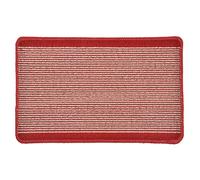 Micro-Pro Red Striped Pattern Floor Mat 55cm Doormat Indoor Kitchen Hall Home Non-Slip