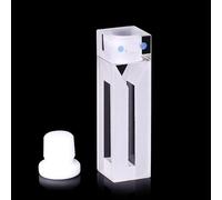 Micro Quartz Fluorescence Cuvette Cell with Stopper - 700ul for Accurate Measurement