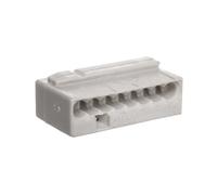 Micro quick coupling 8 x 0.6-0.8 mm² light grey 243-308